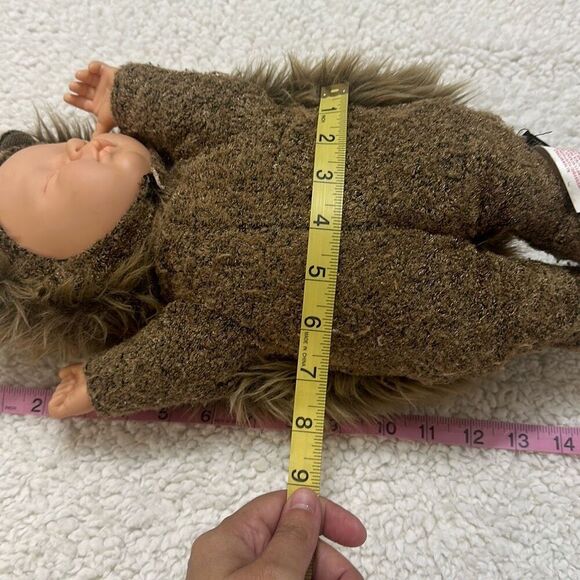 Vintage Anne Geddes Baby Hedgehog Doll - Picture 10 of 11
